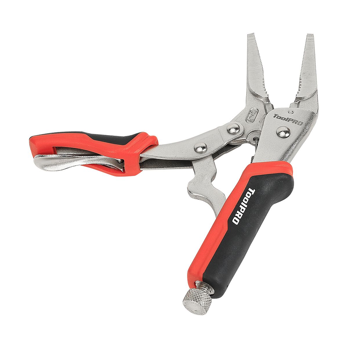 ToolPRO Locking Pliers Long Nose 215mm, , scaau_hi-res