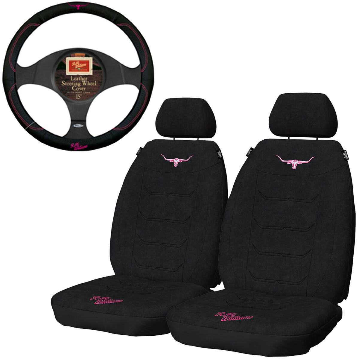 Rm williams back seat covers outlet pink