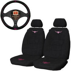 R.M.Williams Jillaroo Seat Cover Set, , scaau_hi-res