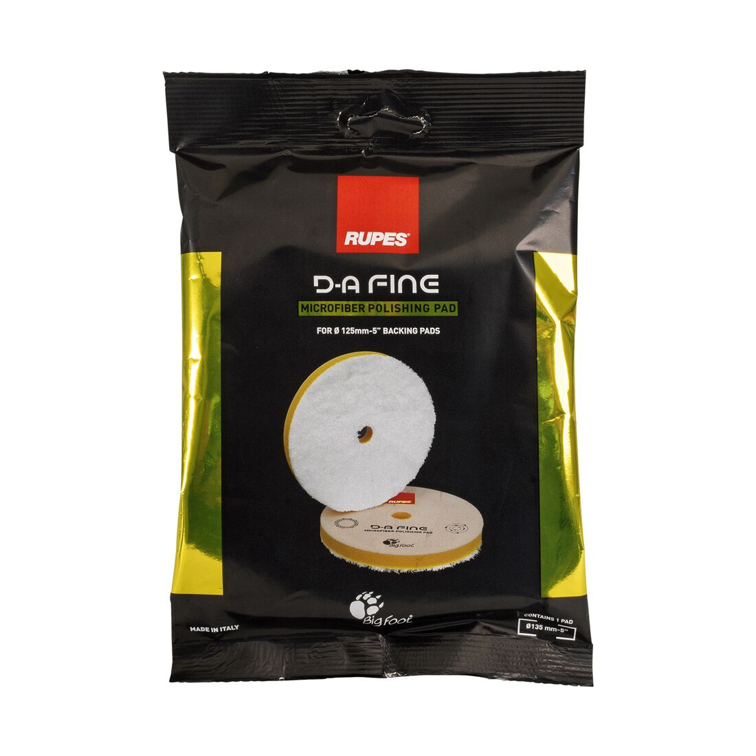 RUPES D-A Fine Microfibre Polishing Pad - 130mm, , scaau_hi-res