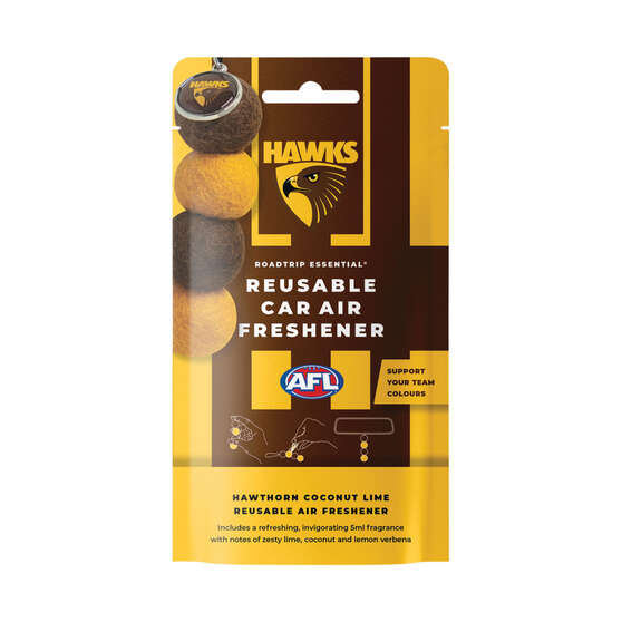 Roadtrip Essential Air Freshener Set Hawthorn Hawks Coconut Lime 5ml, , scaau_hi-res