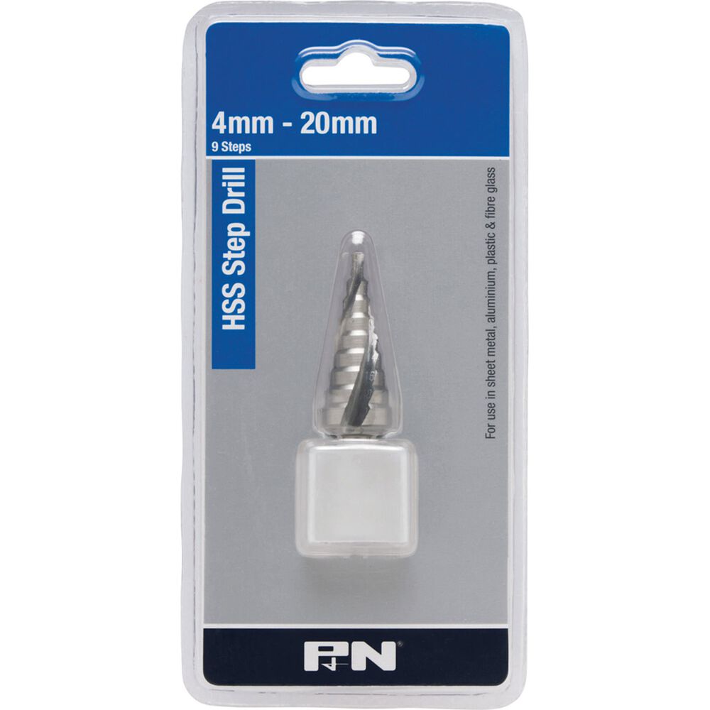 P&N Step Drill HSS 4mm 20mm Supercheap Auto