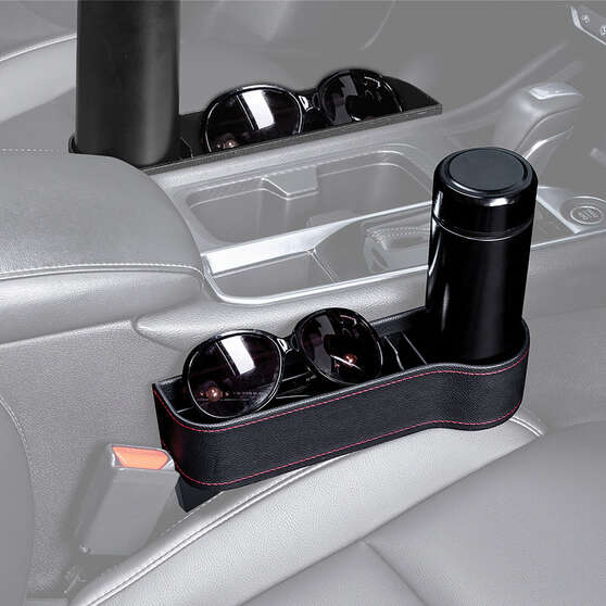 Cabin Crew Seat Gap Organiser Black 2 Pack, , scaau_hi-res
