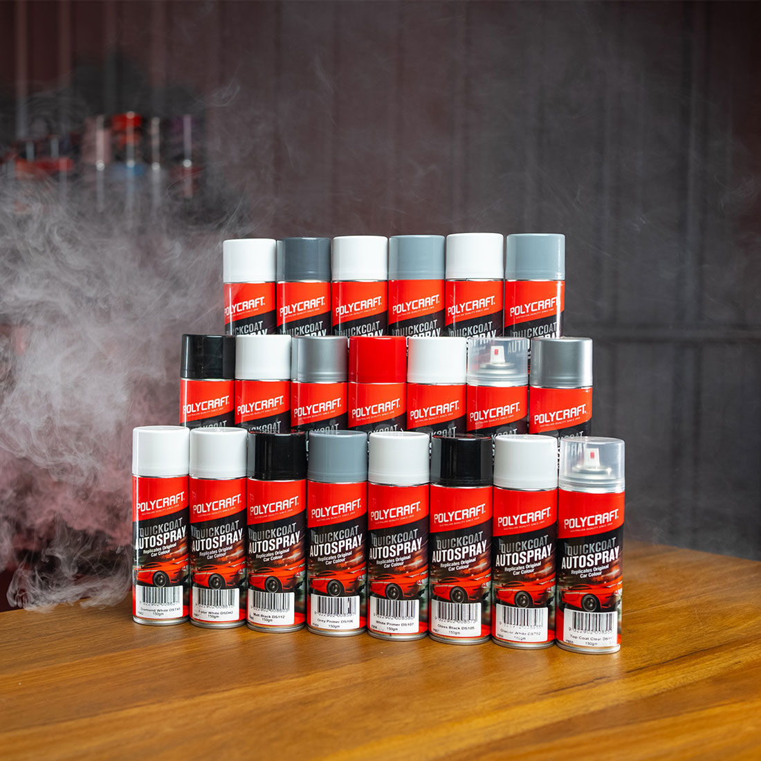 Polycraft Touch Up Paint Red Hot/Sting Red - DSH87 150g, , scaau_hi-res