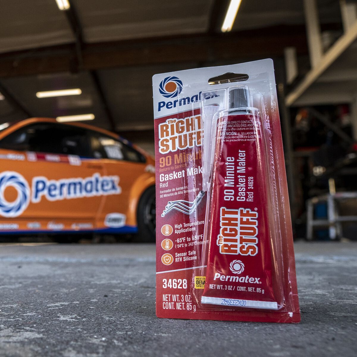 Permatex The Right Stuff 90 Minute Gasket Maker Red 85g, , scaau_hi-res