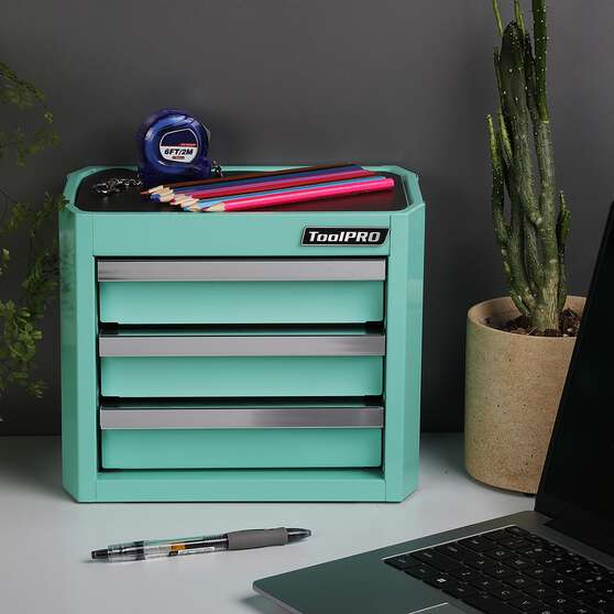 ToolPRO Mini Edge Tool Cabinet Aqua, , scaau_hi-res