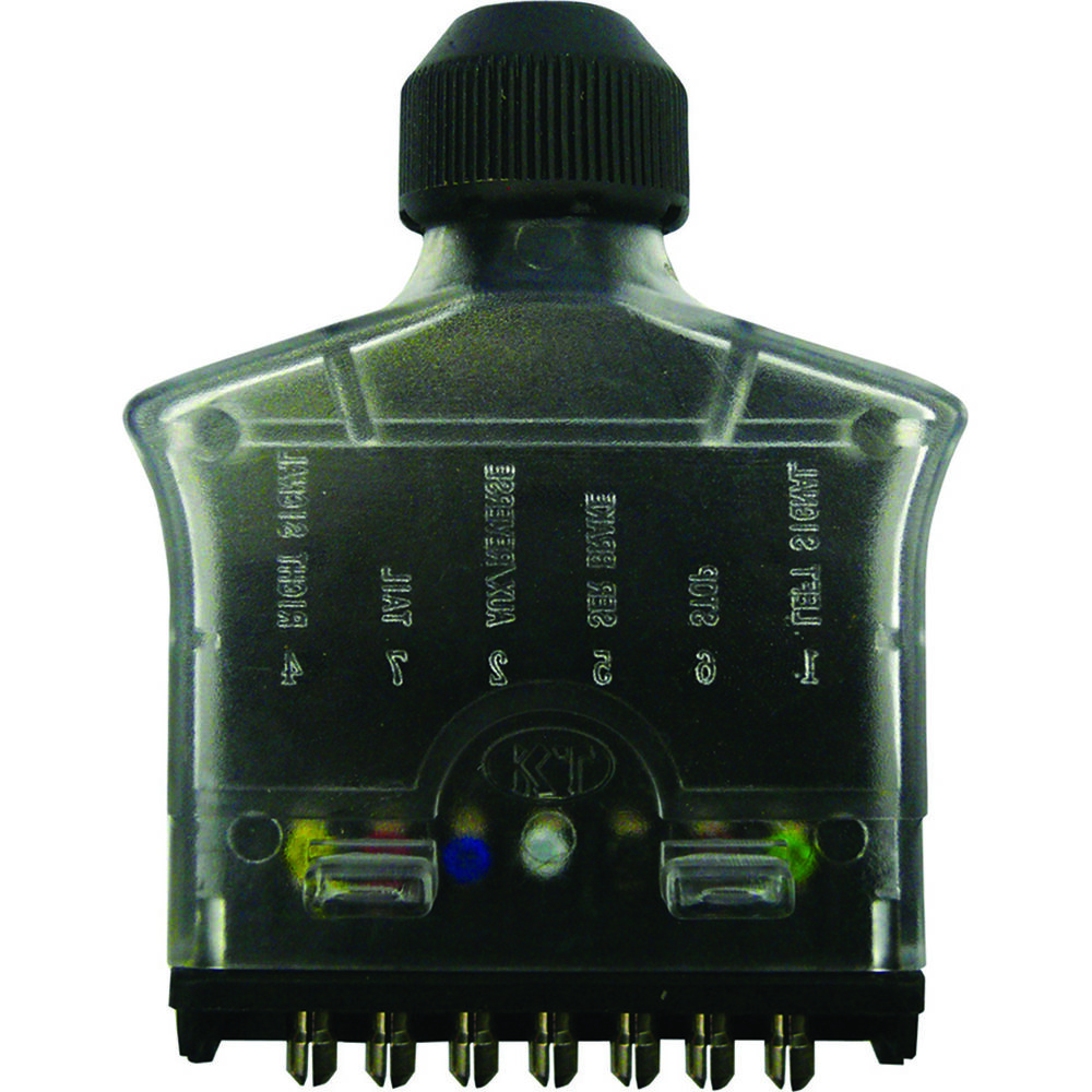 KT Cable Trailer Plug Clear, Flat, 7 Pin Supercheap Auto