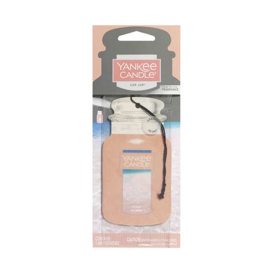 Yankee Candle Car Jar Air Freshener - Pink Sands 1 Pack, , scaau_hi-res