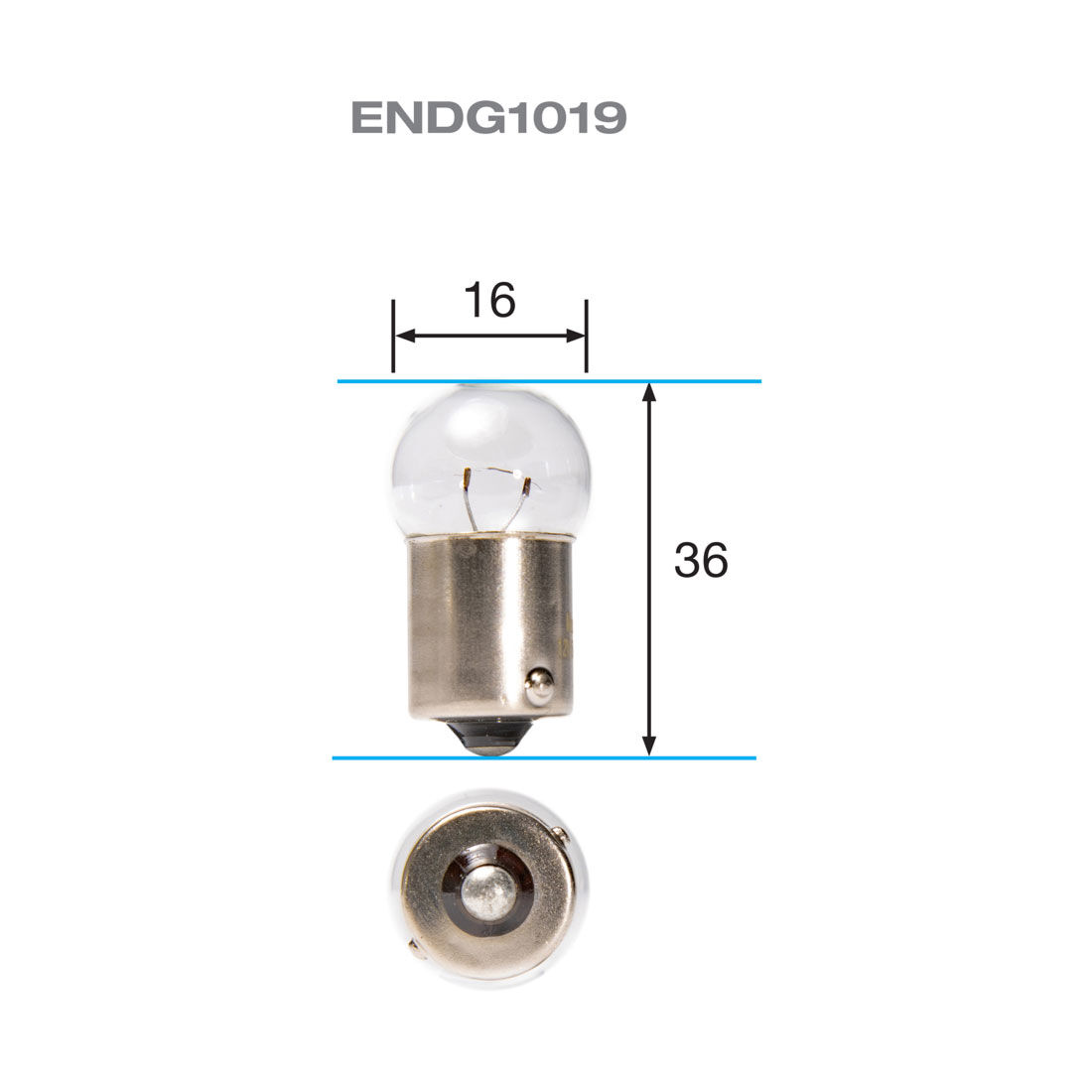 ENDURALIGHT Automotive Globes - Park/Tail 12V, 5W, BA15S, , scaau_hi-res