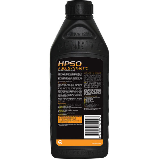 Power Steering Fluid HPSO, 1 Litre Supercheap Auto
