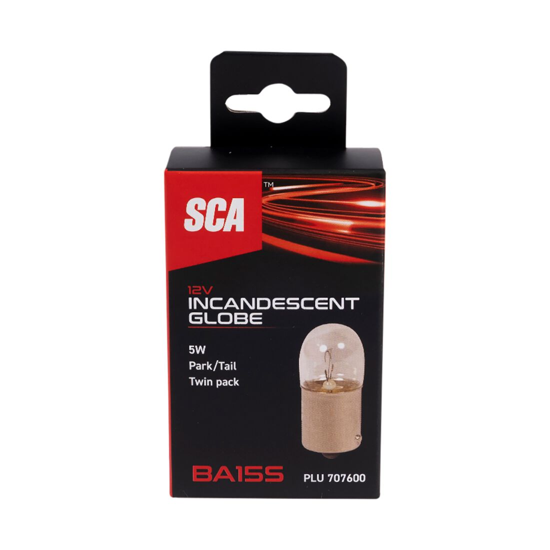 SCA Incandescent Globe - R5W 12V 5W - 2 Pack, , scaau_hi-res