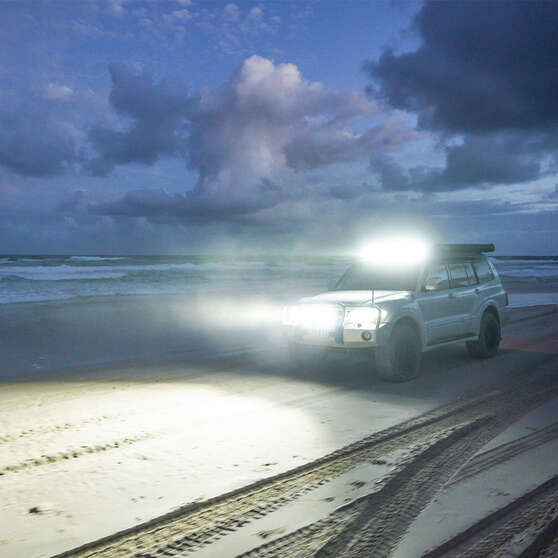 Ridge Ryder LED Driving Light Kit w/ harness - 224mm 135W, , scaau_hi-res