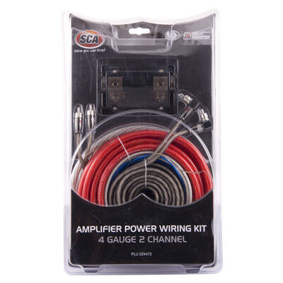 2 gauge sales amplifier wiring kit