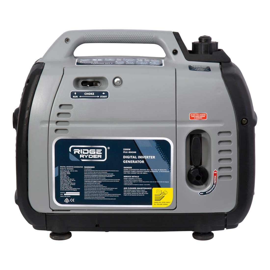 Ridge Ryder 2200W Inverter Generator, , scaau_hi-res