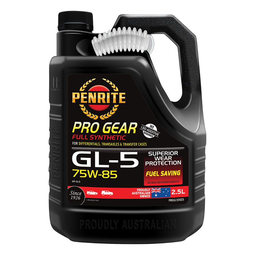 Penrite Pro Gear Gear Oil 75W85, 2.5 Litre Supercheap Auto