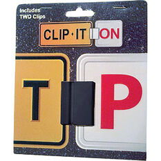 Clip It On Black Standard Plate Clips, , scaau_hi-res