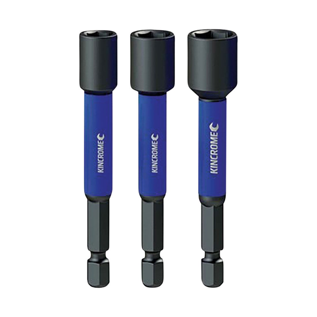 Kincrome 1/4, 5/16, 3/8" Nutsetter 65mm 3 Pack, , scaau_hi-res