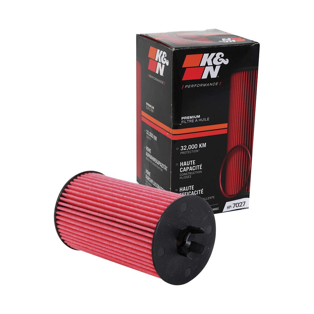 K&N Oil Filter - HP-7027, , scaau_hi-res