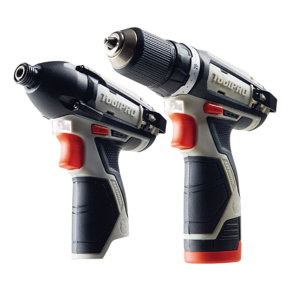 ToolPRO 12V Drill & Impact Driver Kit Supercheap Auto