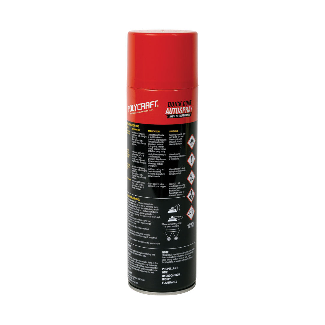 Polycraft Acrylic Gloss Red 400g, , scaau_hi-res