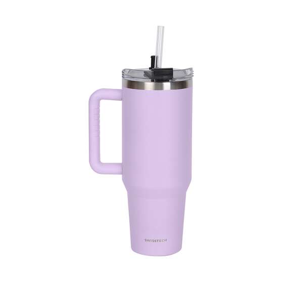 Swiss Tech Quencher Cup - 40oz/1180ml, Lilac, , scaau_hi-res