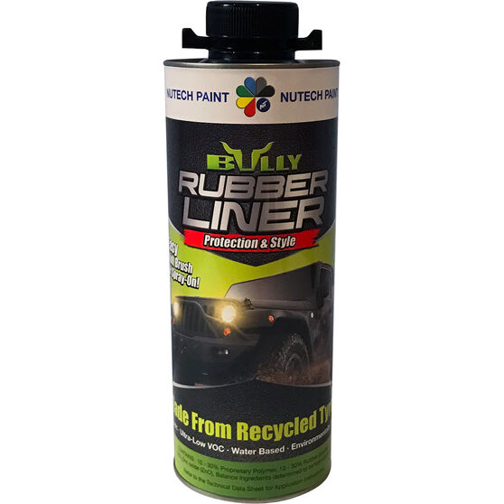 Bullyliner Protective Coating, Midnight - 1 Litre, , scaau_hi-res