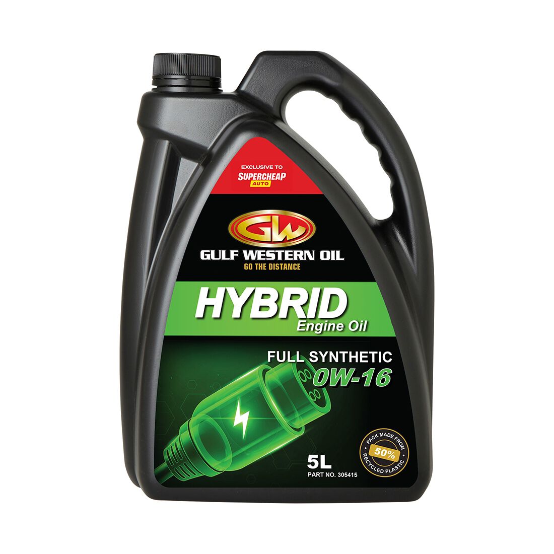 Gulf Western Hybrid Engine Oil 0W-16 - 5 Litre, , scaau_hi-res