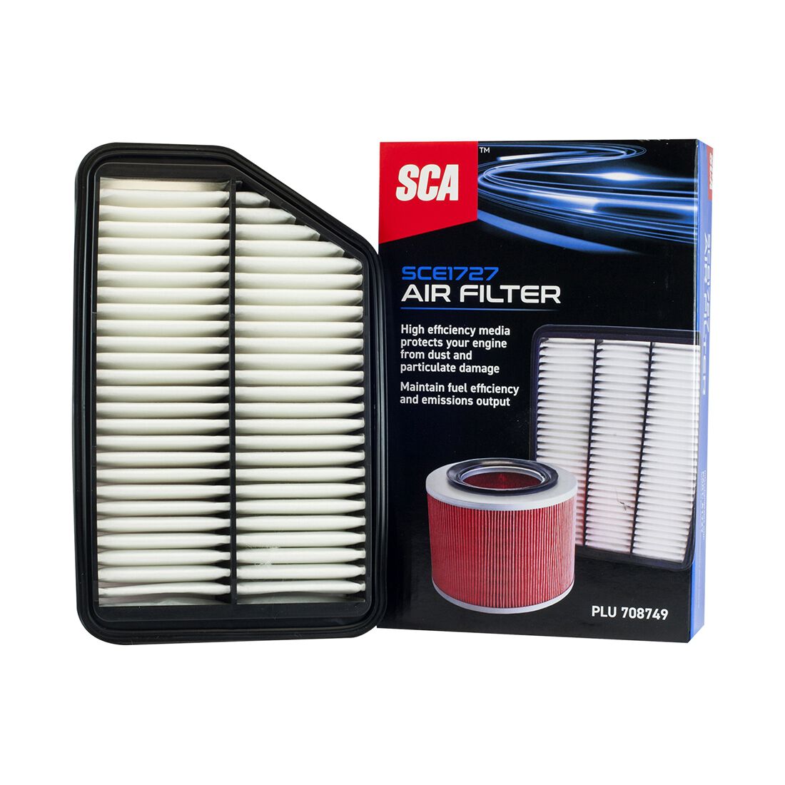 SCA Air Filter SCE1727 (Interchangeable with A1727), , scaau_hi-res