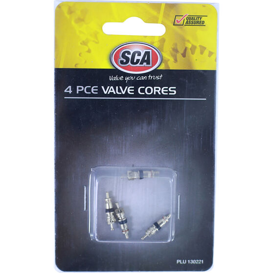 SCA Valve Cores - 4 Piece, , scaau_hi-res