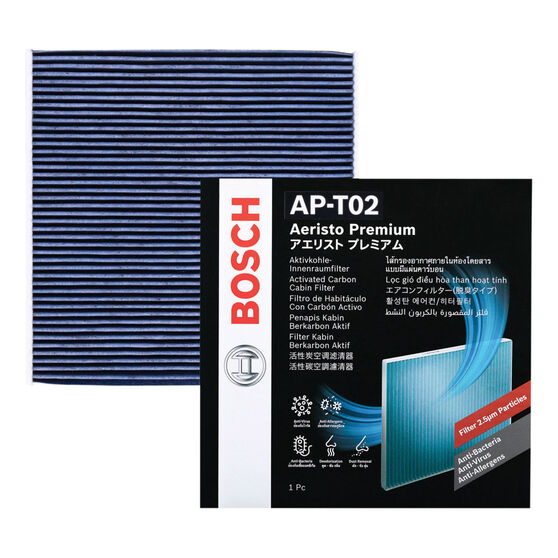 Bosch Aeristo Premium Cabin Air Filter - AP-T02, , scaau_hi-res