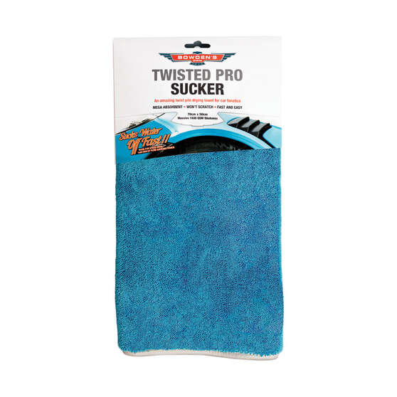 Bowden's Own Twisted Pro Sucker Drying Towel 700 x 500mm, , scaau_hi-res