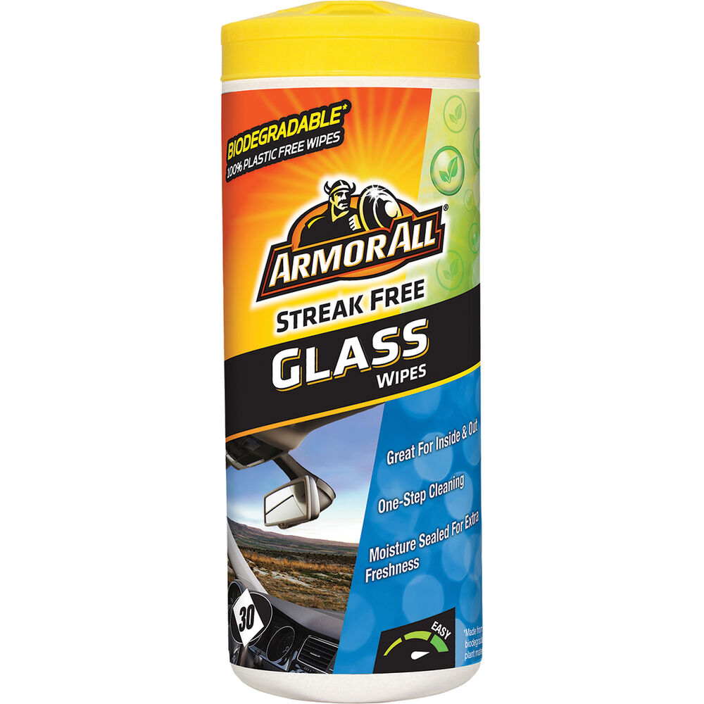 Armor All Glass Cleaning Wipes 30 Pack