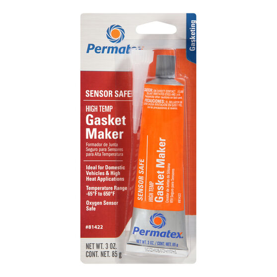Permatex Sensor Safe High Temp RTV Silicone Gasket Maker 85g, , scaau_hi-res