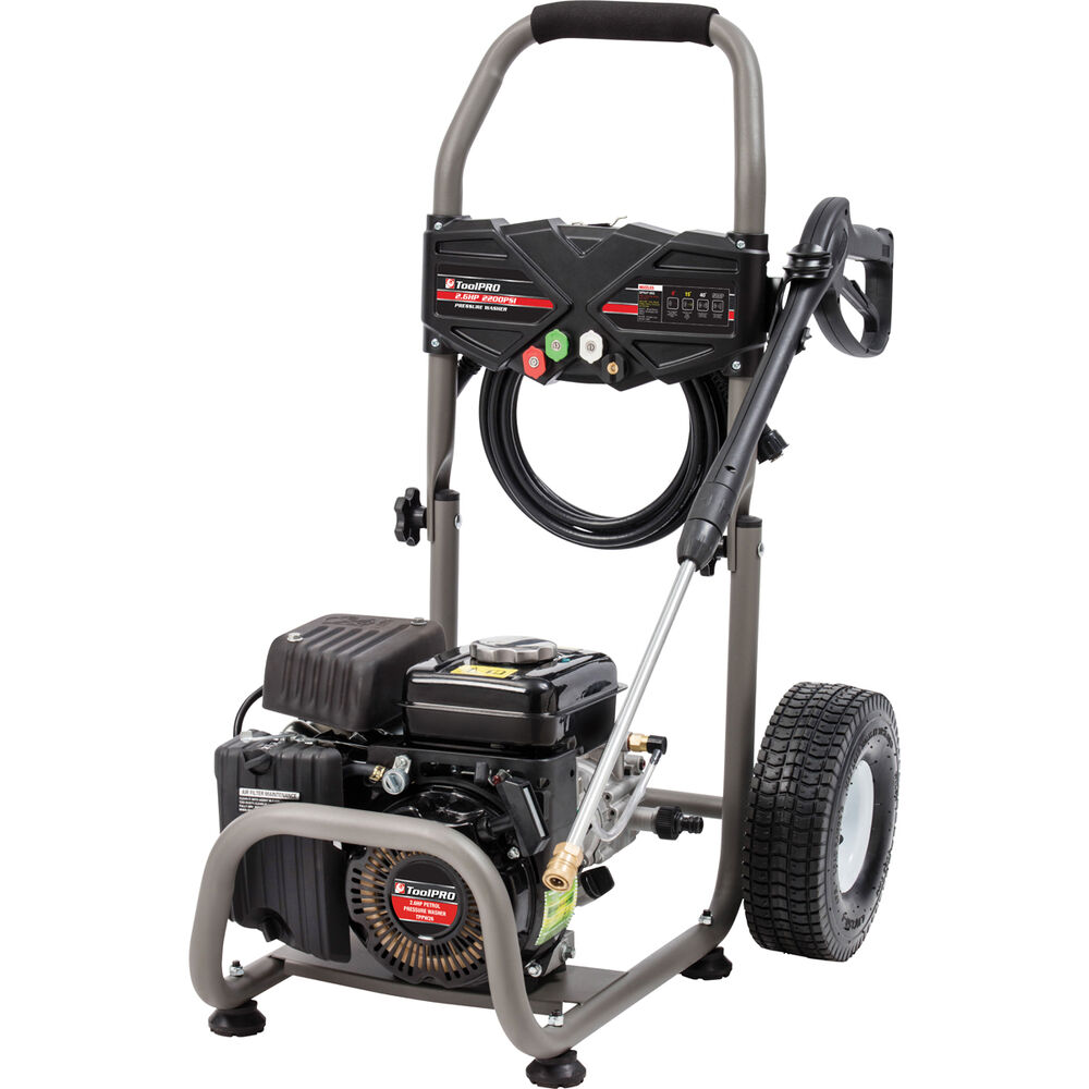 ToolPRO Petrol Pressure Washer 2.6HP, 2200 PSI Supercheap Auto