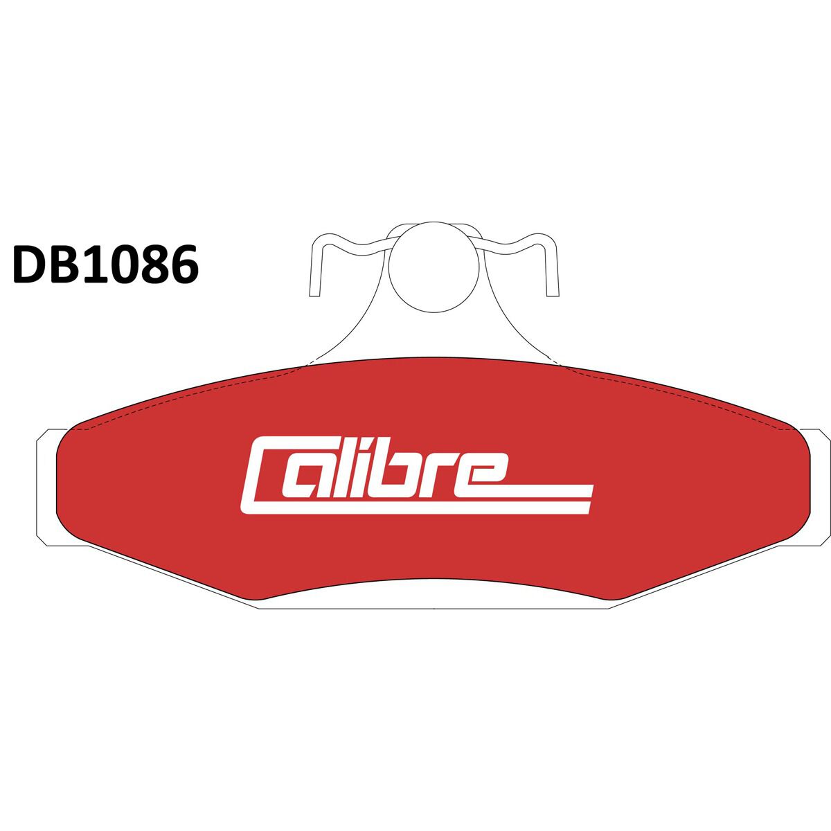 Calibre Disc Brake Pads DB1086CAL, , scaau_hi-res