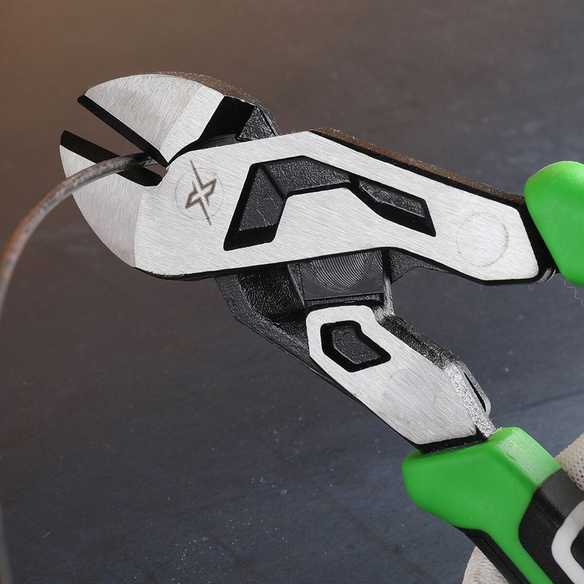 ToolPRO-X Pliers Double Leverage Diagonal 200mm, , scaau_hi-res