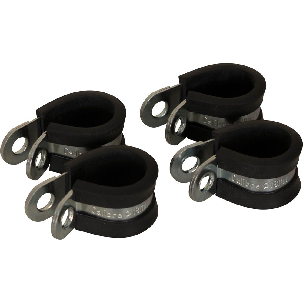Calibre Rubber Lined PClamps PC18, 4 Pieces Supercheap Auto