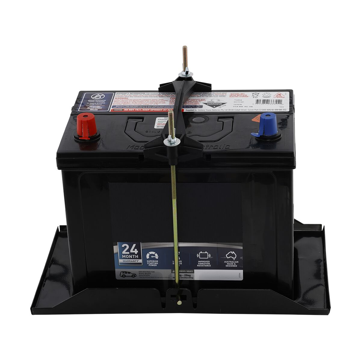 SCA Battery Hold Downs - 175mm Clamp, , scaau_hi-res