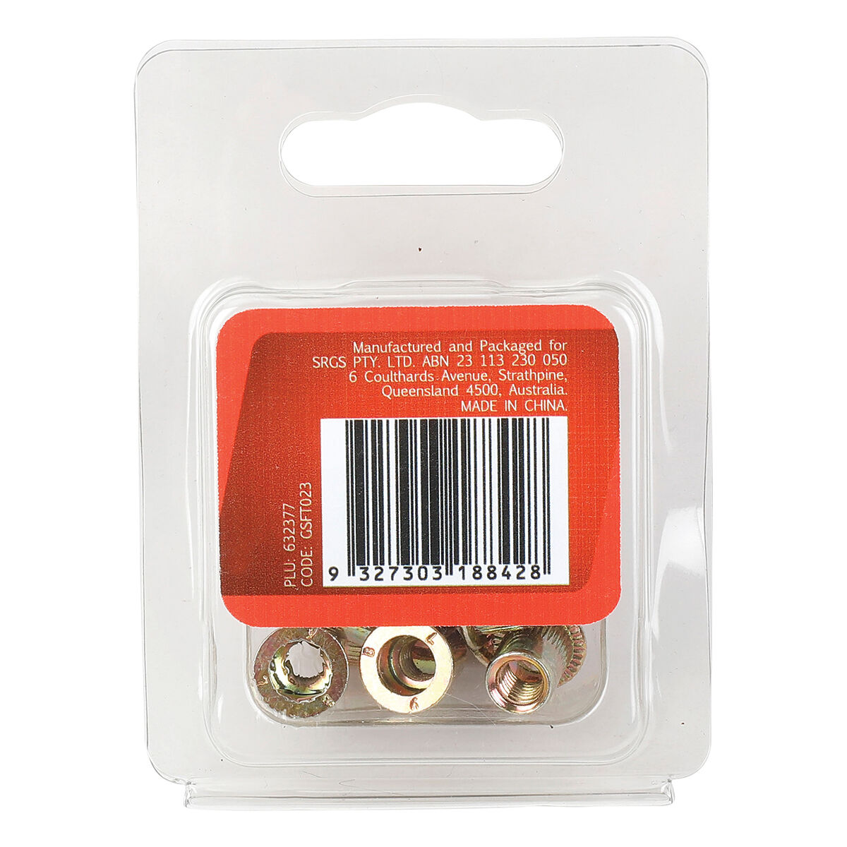 ToolPRO Rivet Nut Inserts M6 20 Piece, , scaau_hi-res