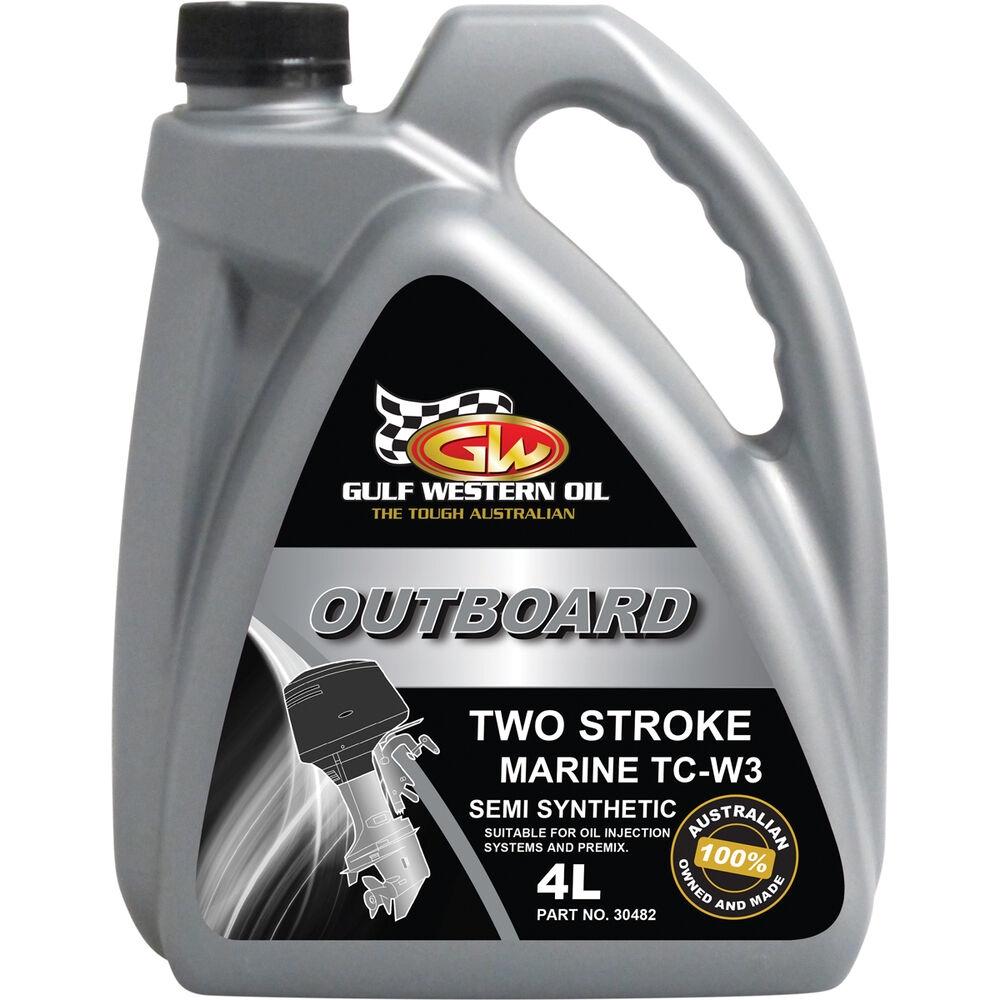 Gulf Western Outboard Oil 2 Stroke, 4 Litre Supercheap Auto