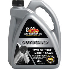 Gulf Western Outboard Oil - 2 Stroke, 4 Litre, , scaau_hi-res