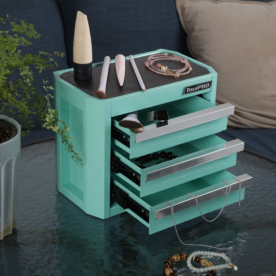 ToolPRO Mini Edge Tool Cabinet Aqua, , scaau_hi-res