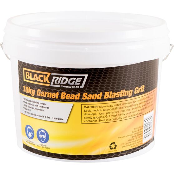 Blackridge Sand Blasting Grit Garnet 10kg Supercheap Auto