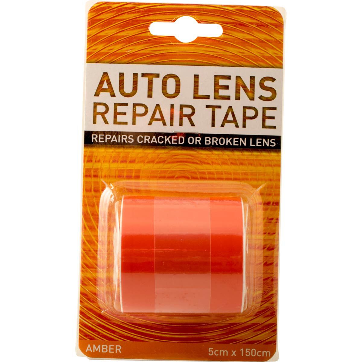 3 Rolls Car Lens Light Indicators Rear Front Repair Tape Red Amber Orange Clear 