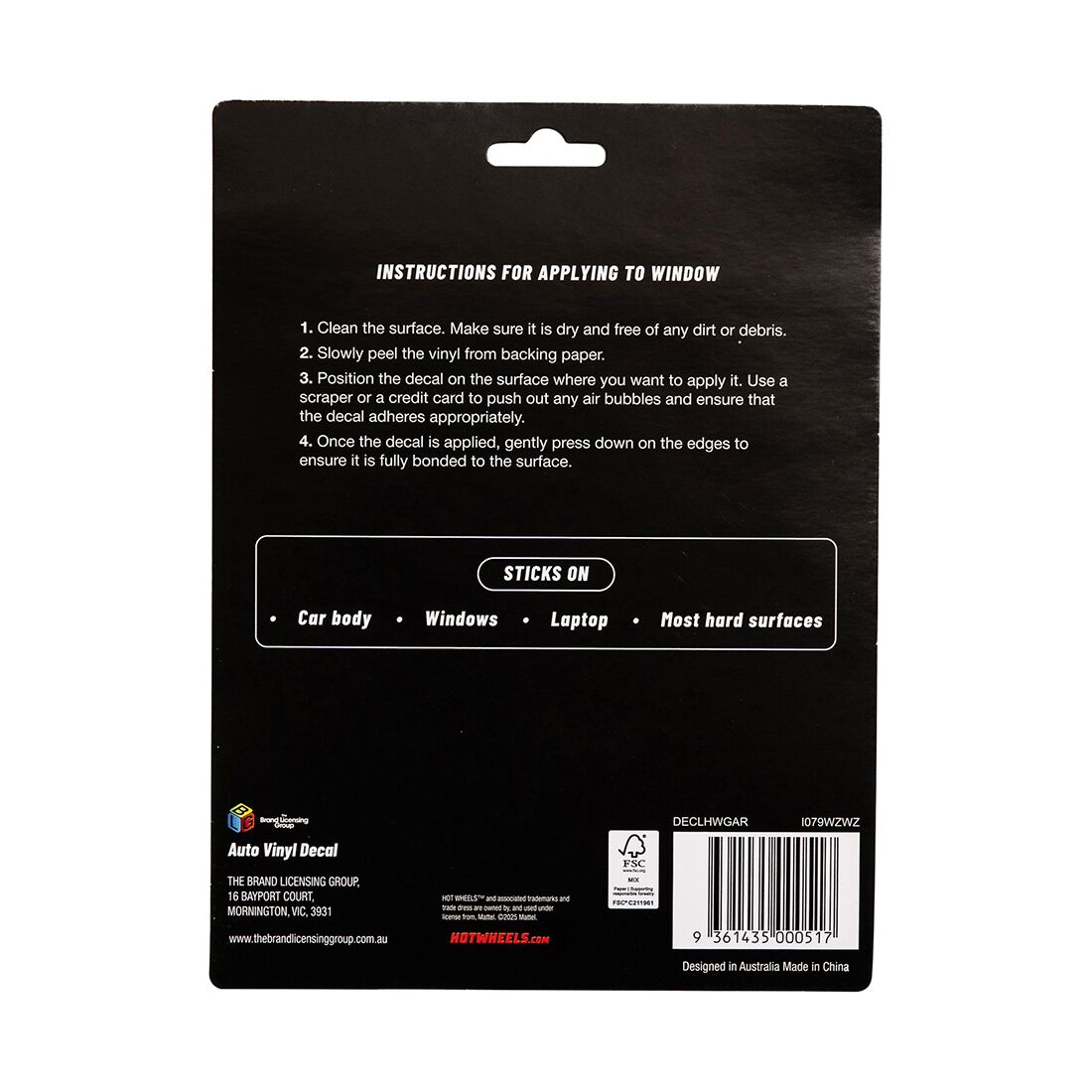 Vinyl Sticker Hot Wheels Garage, , scaau_hi-res