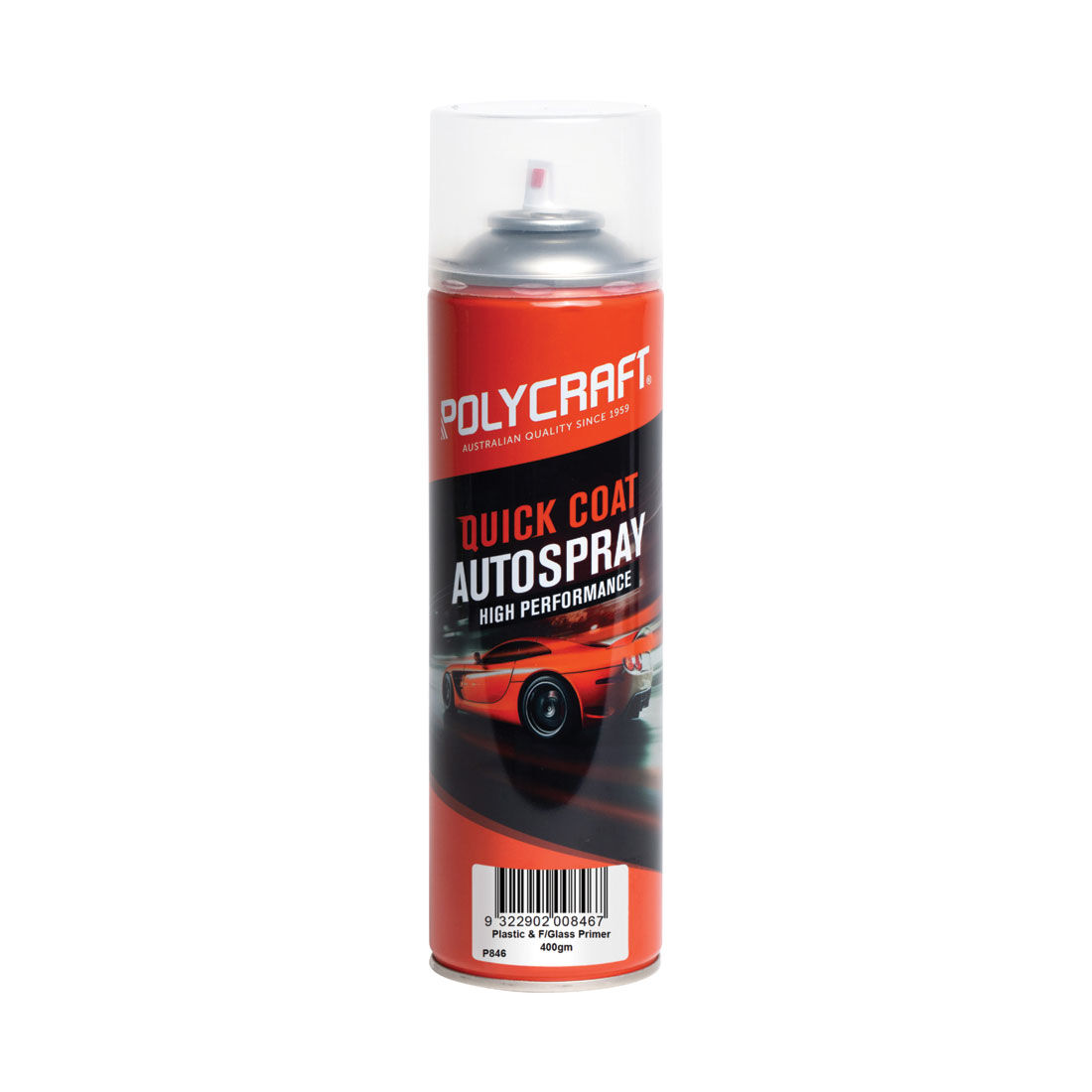 Polycraft Plastic & Fibreglass Primer 400g, , scaau_hi-res