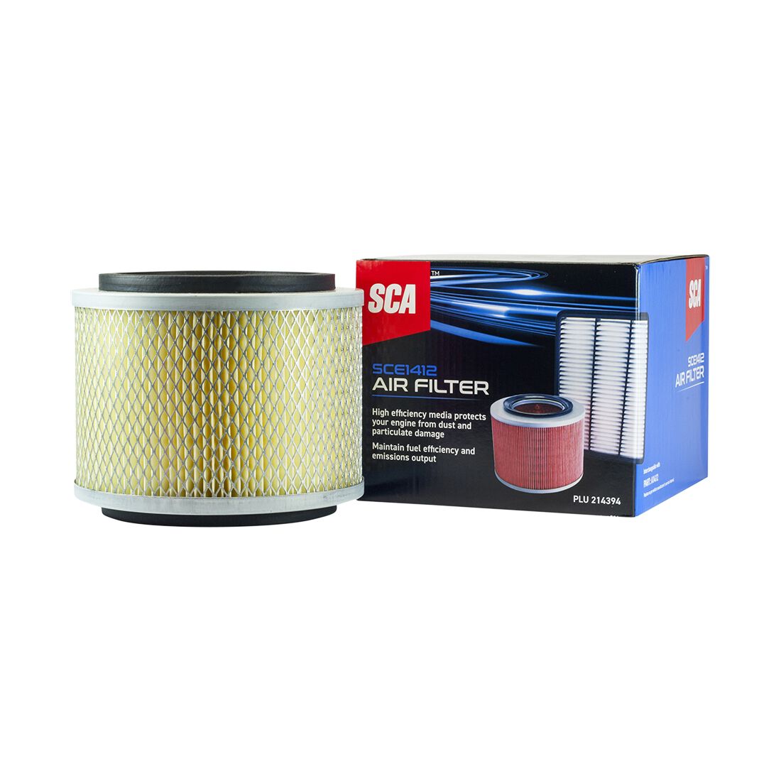 SCA Air Filter SCE1412 (Interchangeable with A1412), , scaau_hi-res