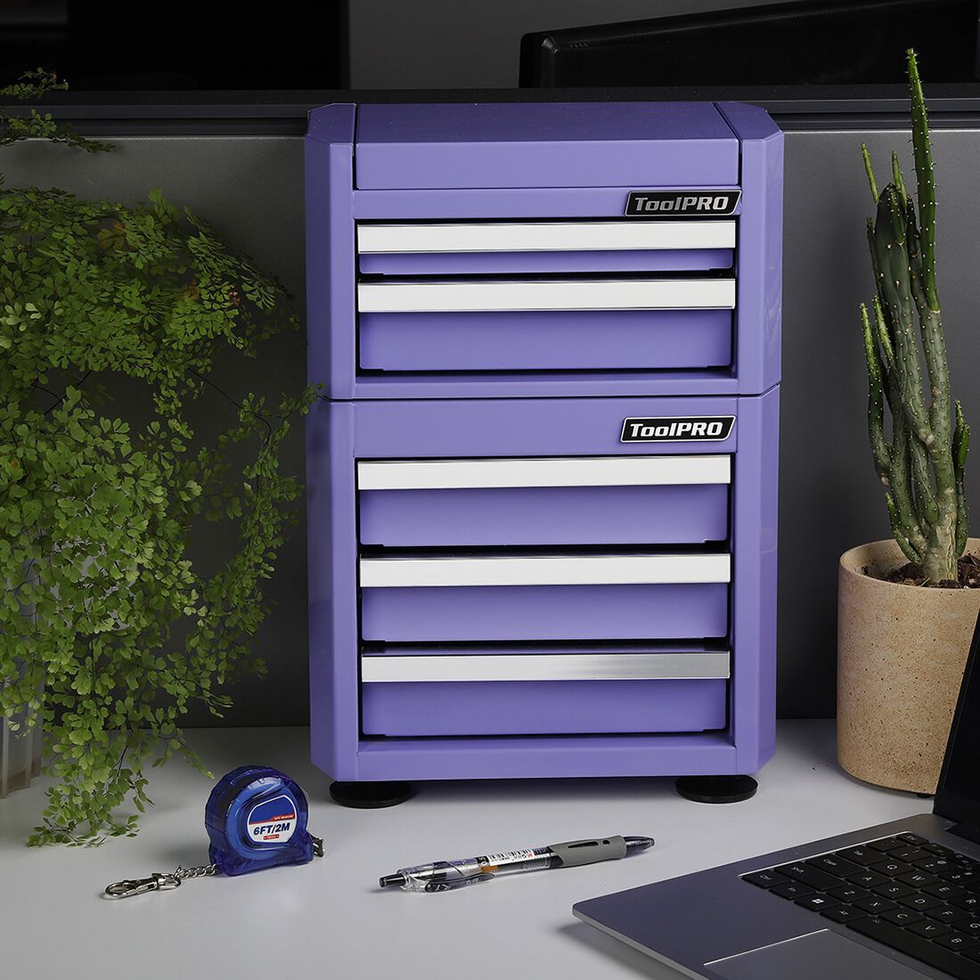 ToolPRO Mini Edge Tool Chest Lavender, , scaau_hi-res