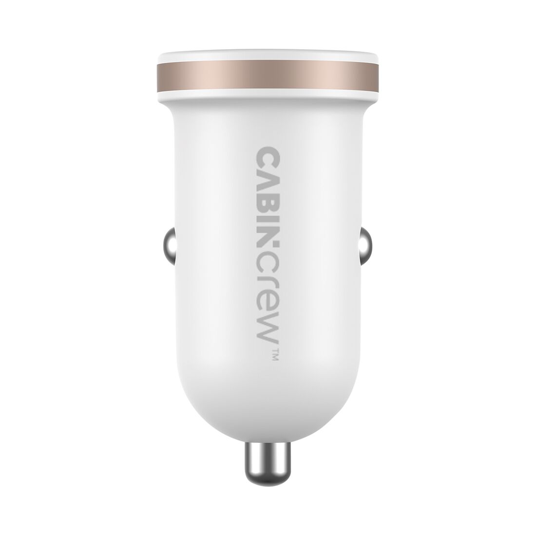 Cabin Crew 30W Dual Port Car Charger White, , scaau_hi-res