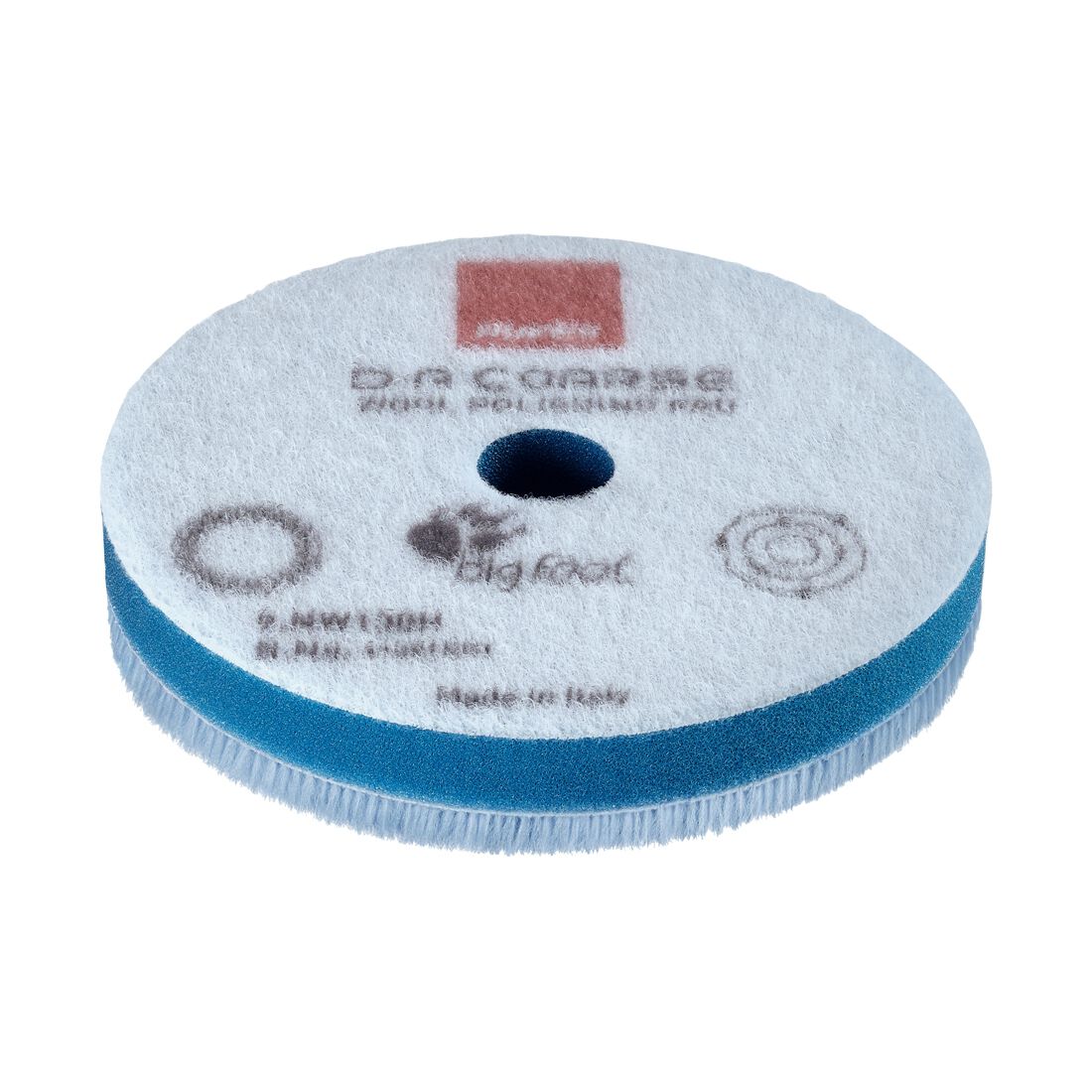 RUPES D-A Precision Pro Blue Coarse Wool Polishing Pad - 130mm, , scaau_hi-res